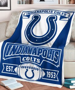 Mockup Blanket 1 BLK0314 Indianapolis Colts Vintage The Duke Est Blanket