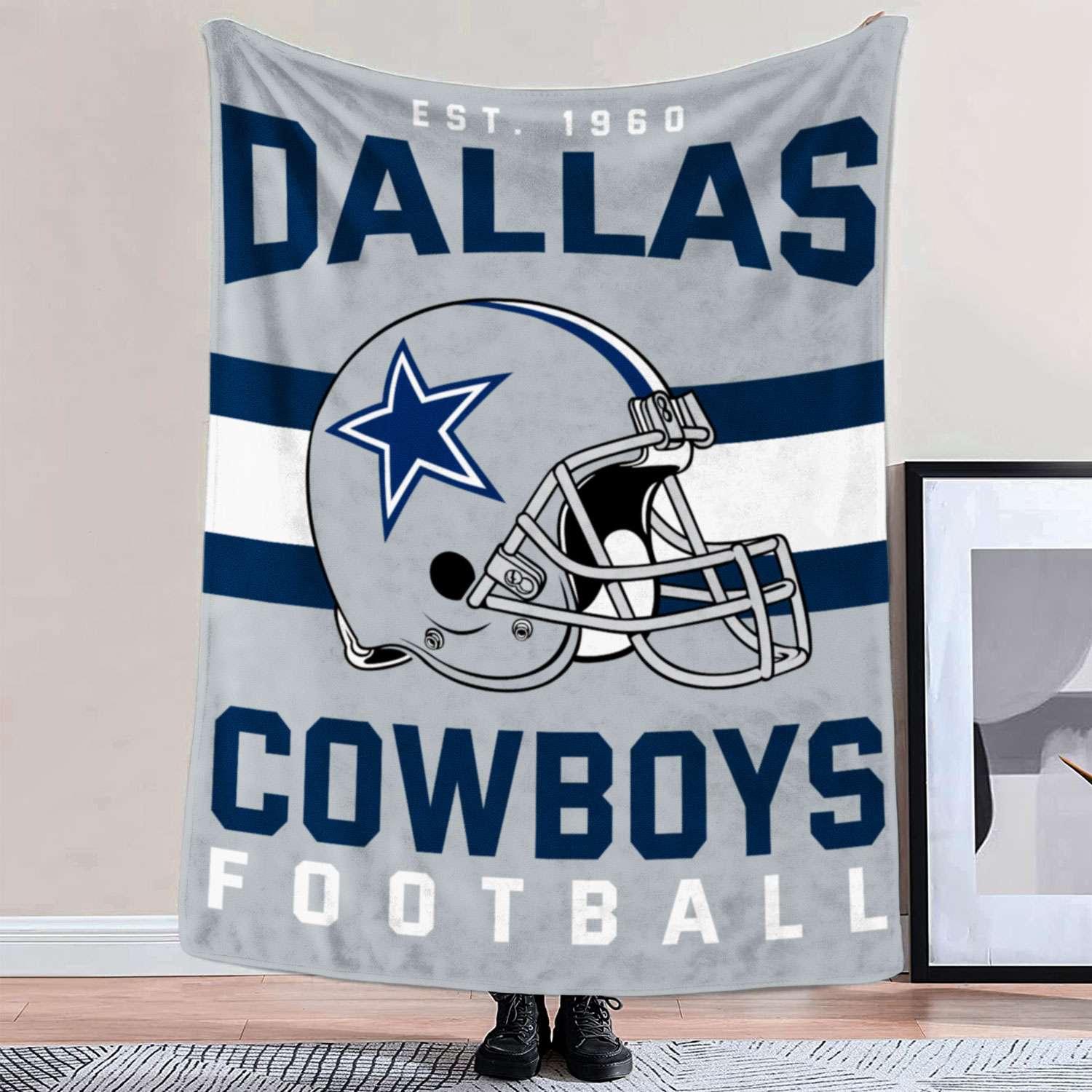 Dallas Cowboys full size blanket - Dallas Cowboys Home