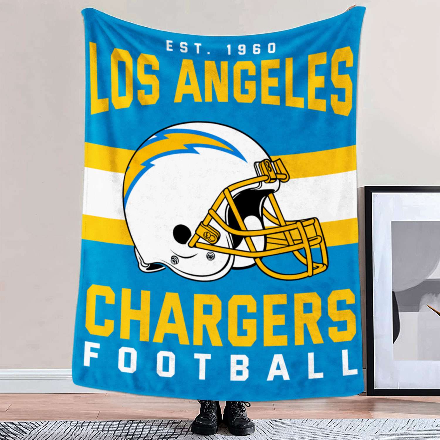 Los Angeles Chargers Helmet Retro