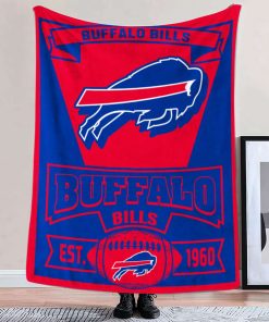 Mockup Blanket 2 BLK0304 Buffalo Bills Vintage The Duke Est Blanket