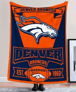 Mockup Blanket 2 BLK0310 Denver Broncos Vintage The Duke Est Blanket