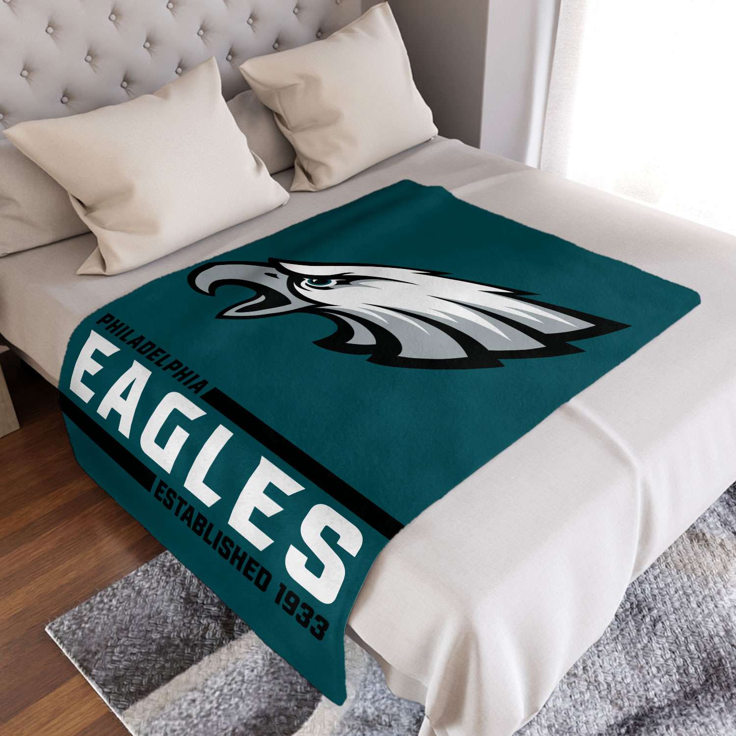 Philadelphia Eagles Established Logo Blanket Philadelphia Eagles Established Logo Blanket