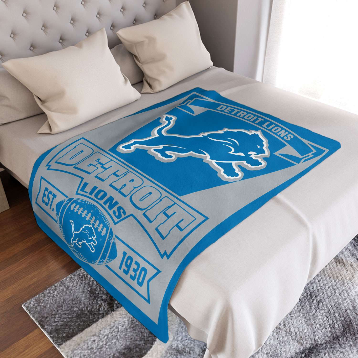 Detroit Lions Bedding Set