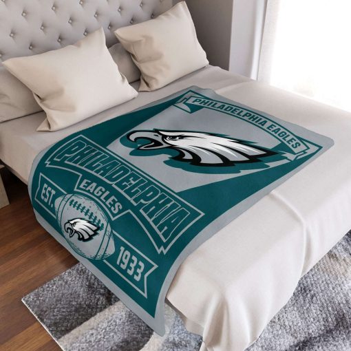 Mockup Blanket 3 BLK0326 Philadelphia Eagles The Duke Est Blanket