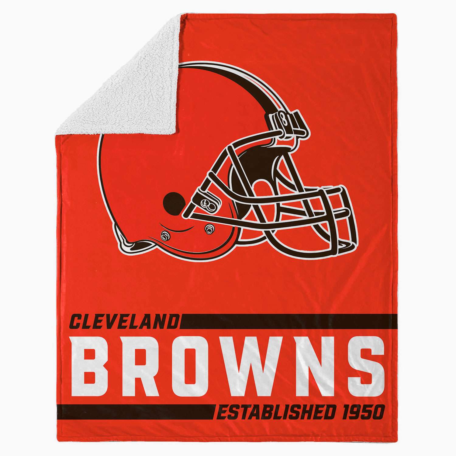 Cleveland Browns Vintage The Duke Est Blanket - Cruel Ball