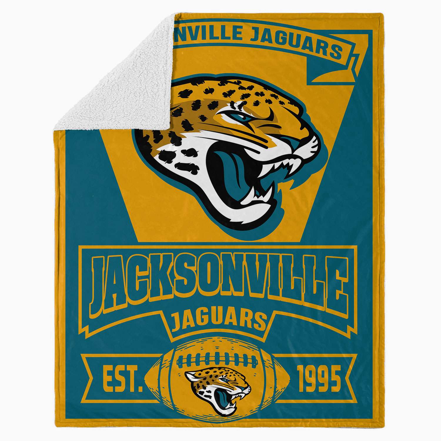 Jacksonville Jaguars Flag- Old Helmet