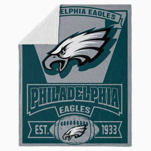 Mockup Blanket 4 BLK0326 Philadelphia Eagles The Duke Est Blanket