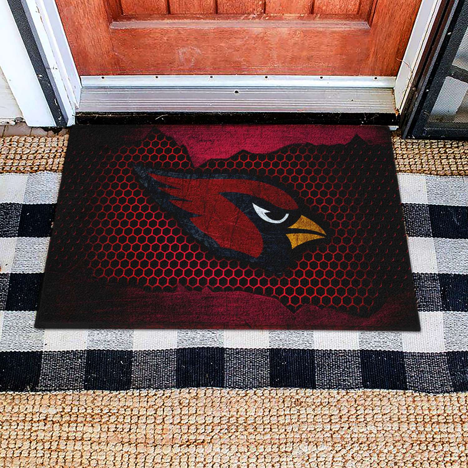 Arizona Cardinals Dornier Rug Doormat Arizona Cardinals Dornier Rug Doormat
