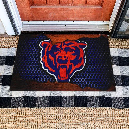 Mockup Doormat 1 DOOR006 Chicago Bears Dornier Rug Doormat