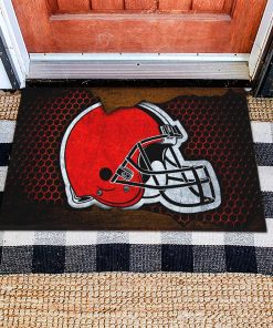 Mockup Doormat 1 DOOR008 Cleveland Browns Dornier Rug Doormat