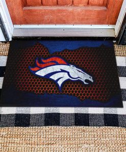Mockup Doormat 1 DOOR010 Denver Broncos Dornier Rug Doormat