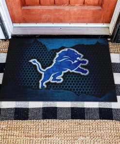 Mockup Doormat 1 DOOR011 Detroit Lions Dornier Rug Doormat