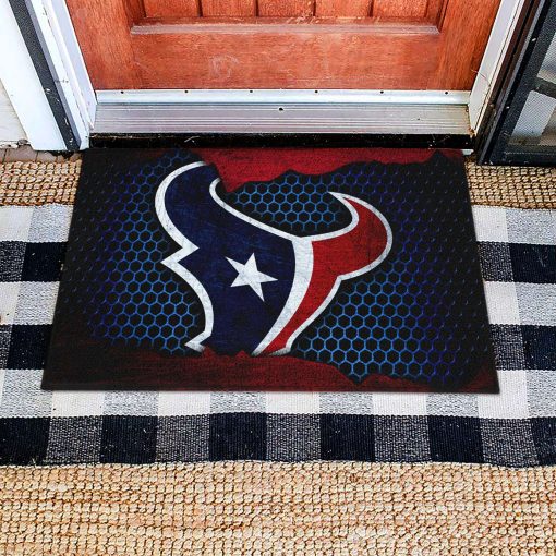 Mockup Doormat 1 DOOR013 Houston Texans Dornier Rug Doormat