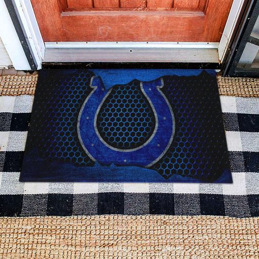Mockup Doormat 1 DOOR014 Indianapolis Colts Dornier Rug Doormat