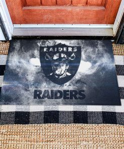 Mockup Doormat 1 DOOR017 Las Vegas Raiders Dornier Rug Doormat