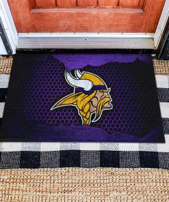 Mockup Doormat 1 DOOR021 Minnesota Vikings Dornier Rug Doormat