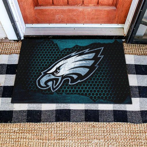 Mockup Doormat 1 DOOR026 Philadelphia Eagles Dornier Rug Doormat