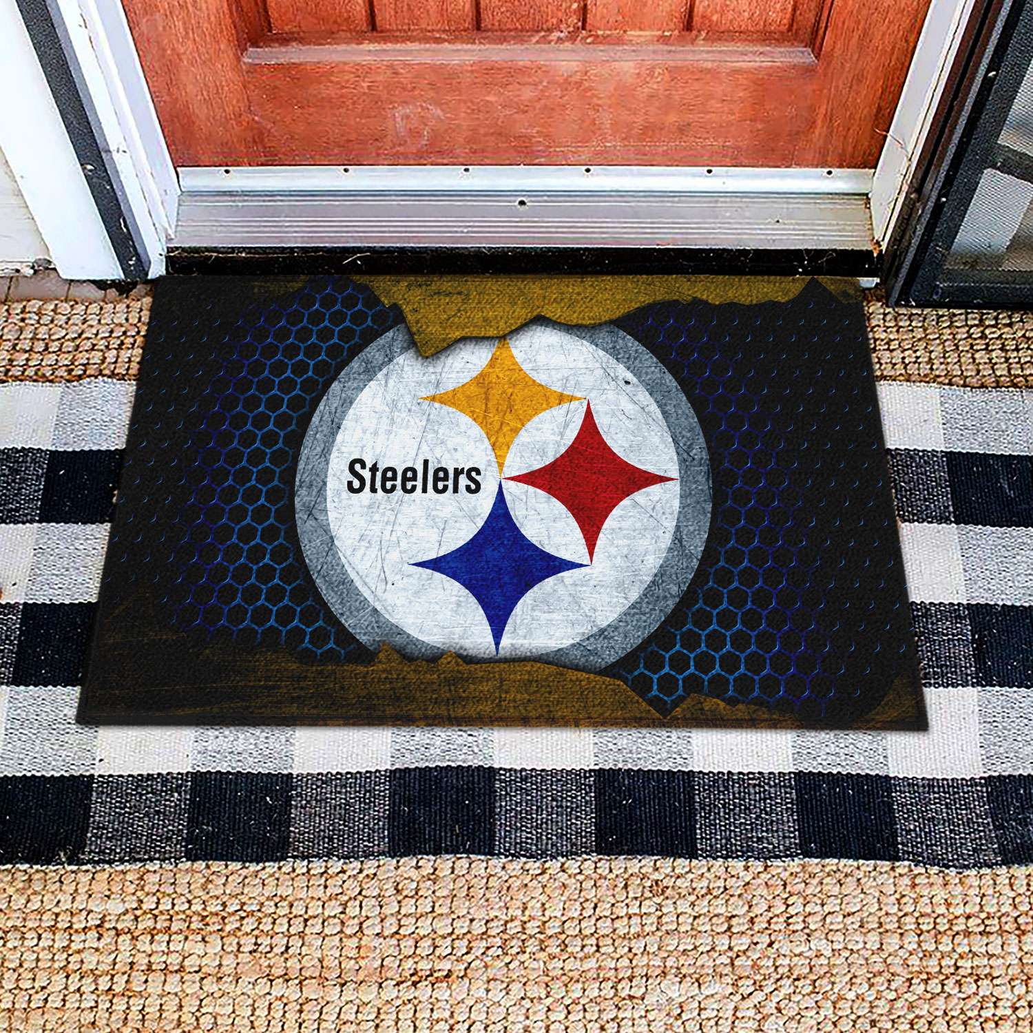 Pittsburgh Steelers Dornier Rug Doormat