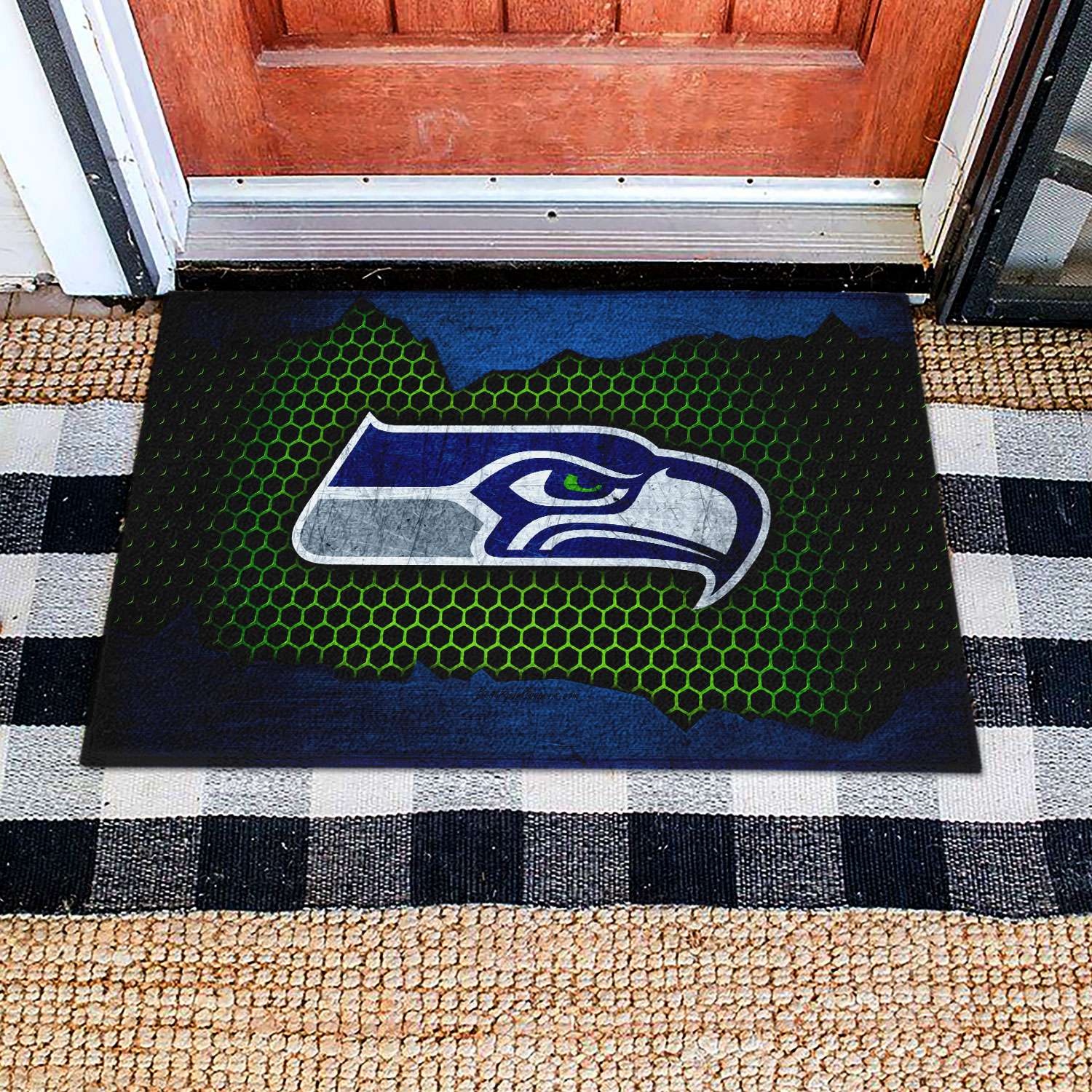 Seattle Seahawks Dornier Rug Doormat