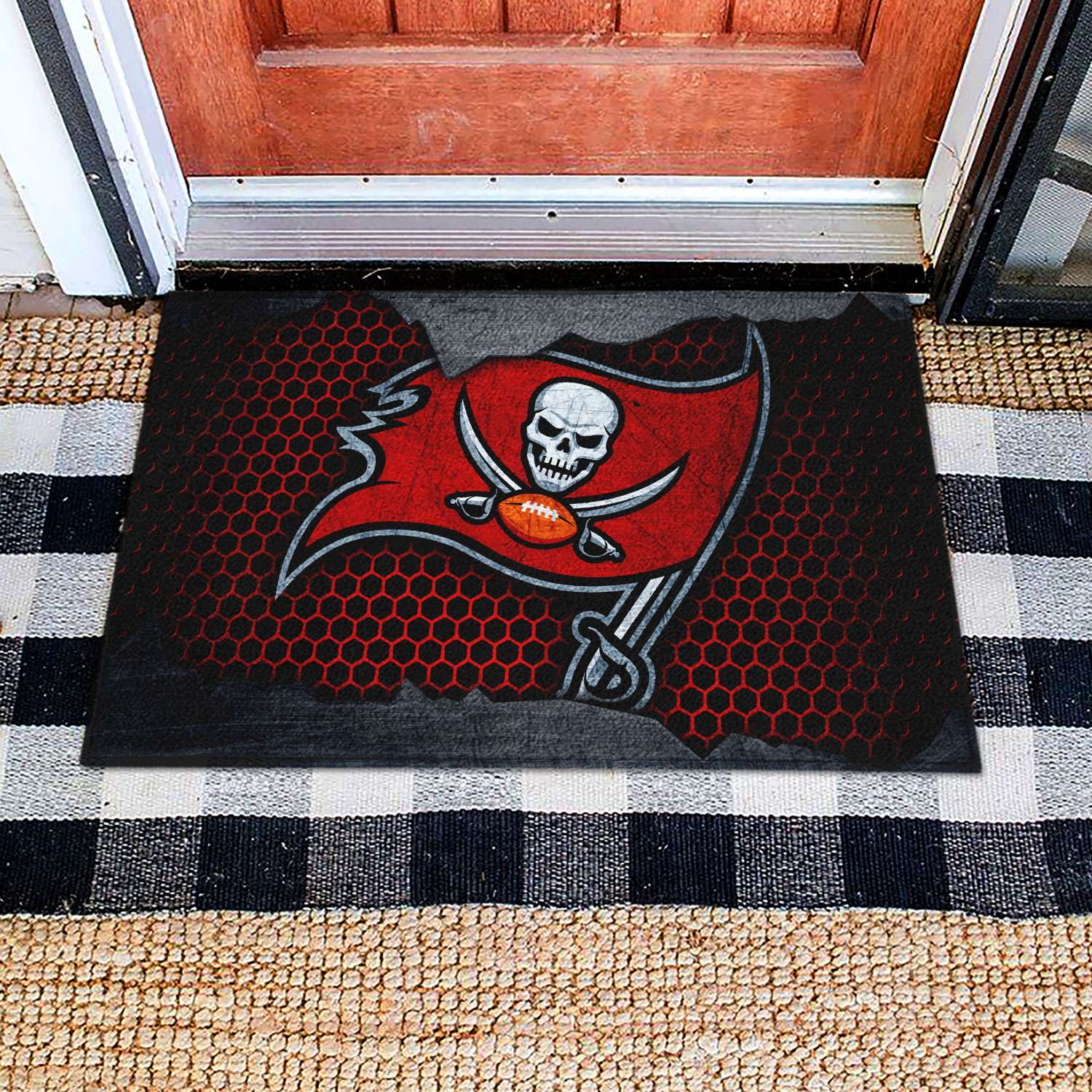 Tampa Bay Buccaneers Dornier Rug Doormat