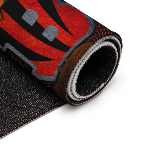 Mockup Doormat 2 DOOR007 Cincinnati Bengals Dornier Rug Doormat