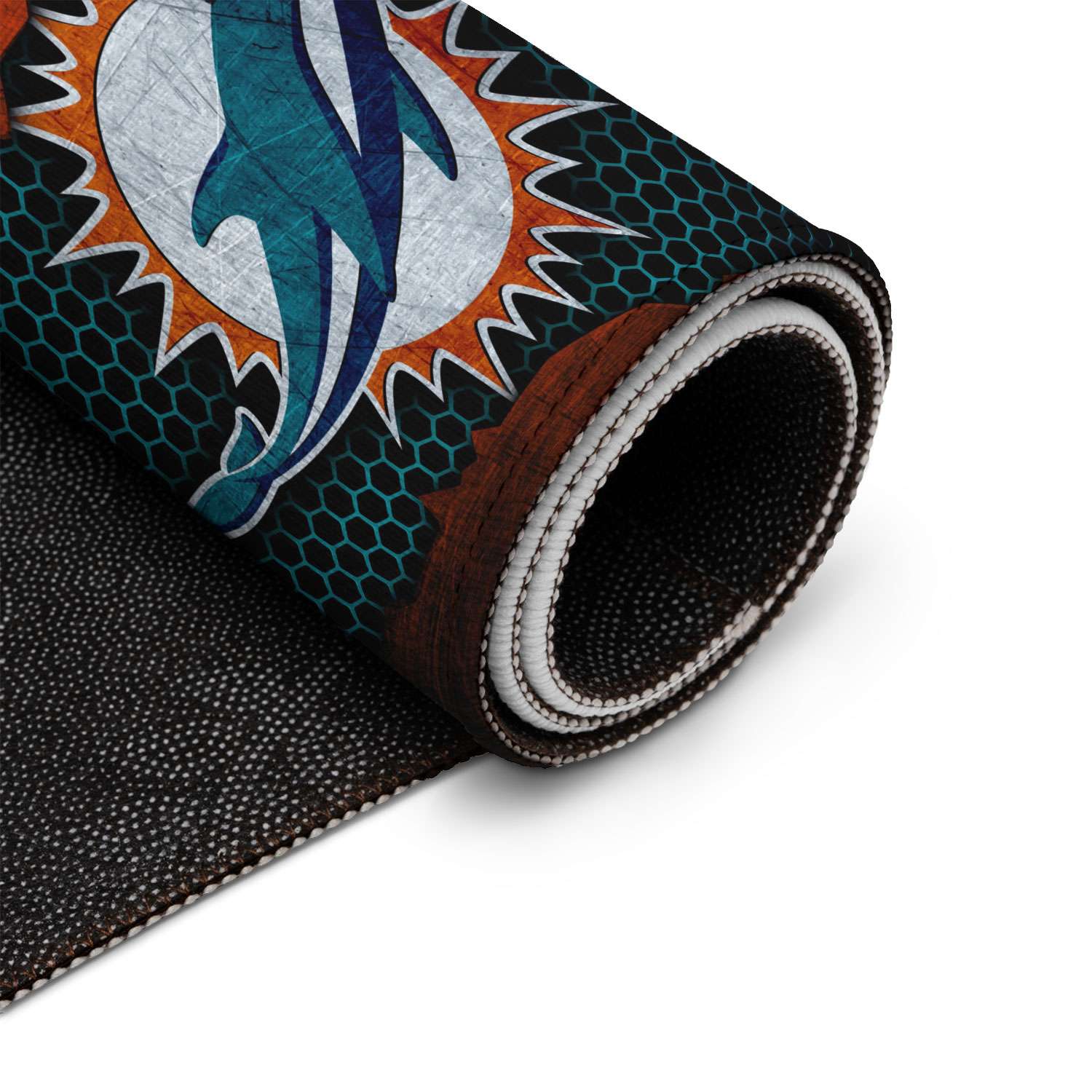 Miami Dolphins Dornier Rug Doormat Miami Dolphins Dornier Rug Doormat