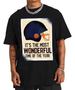 Mockup T Shirt 0 MEN FBALL28 The Most Wonderful Time Of The Year Football