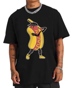 Mockup T Shirt 1 MEN BASE15 Hot Dog Baseball