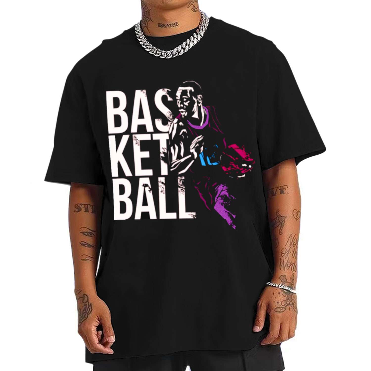 Basketball Grunge Quote T-shirt
