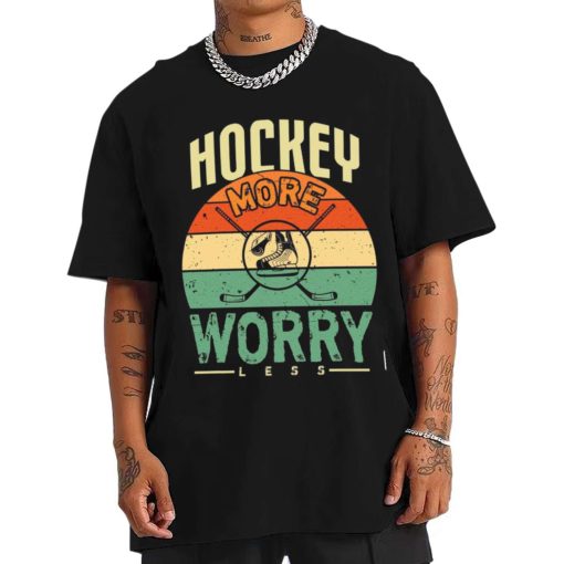 Mockup T Shirt 1 MEN ICEH07 Hockey More Worry Less