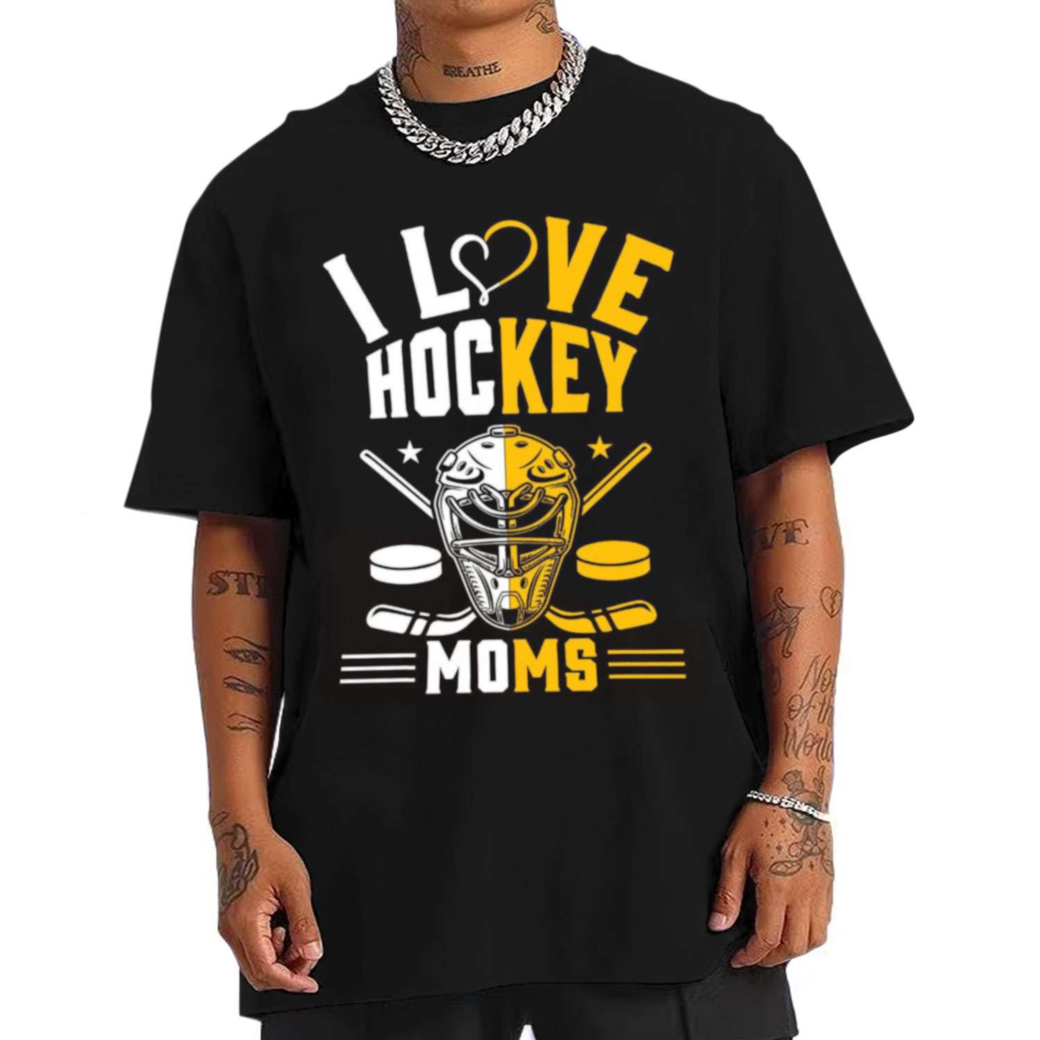 I Love Hockey Moms T-shirt