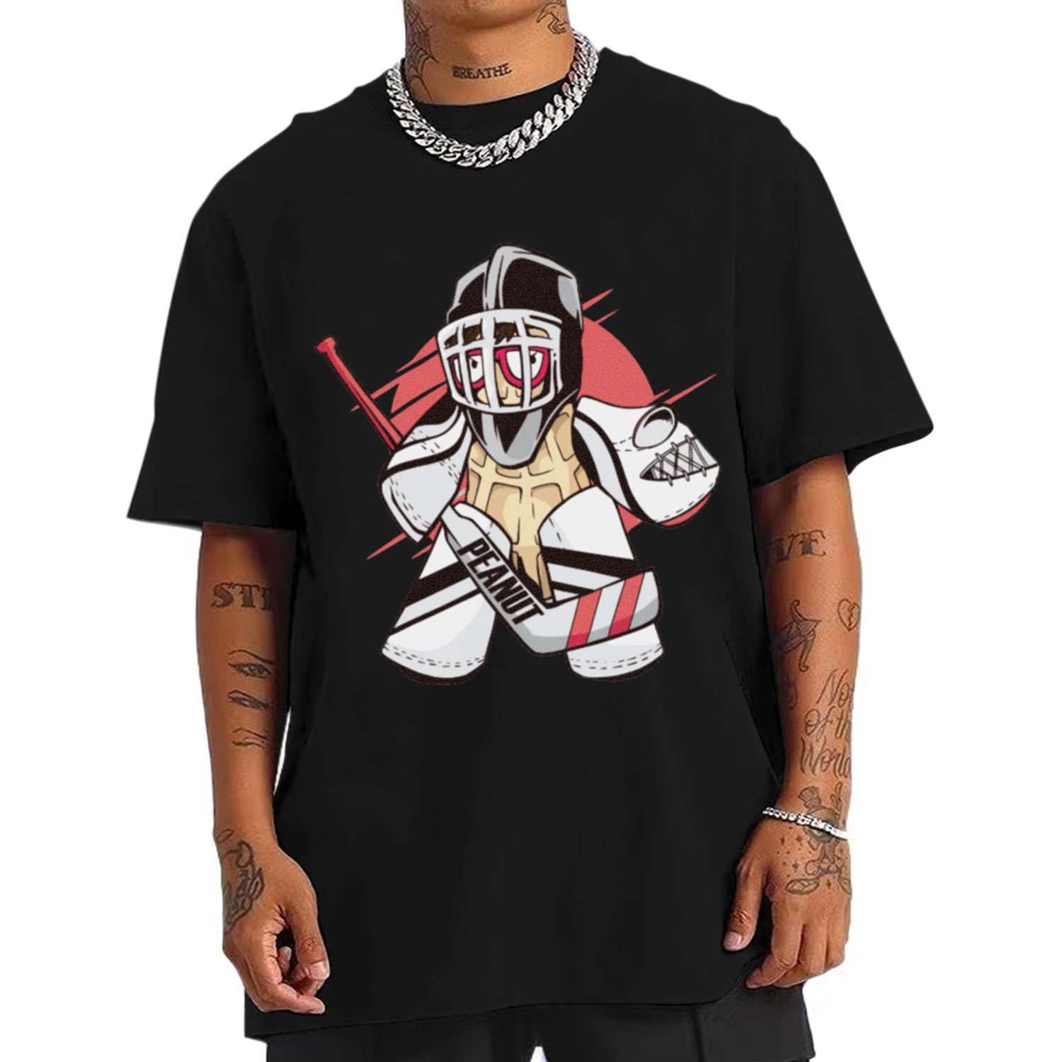 Peanut Hockey Goalie T-shirt