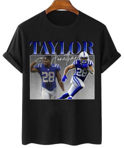 Mockup T Shirt 1 TSBN012 Jonathan Taylor Vintage Retro Style Indianapolis Colts