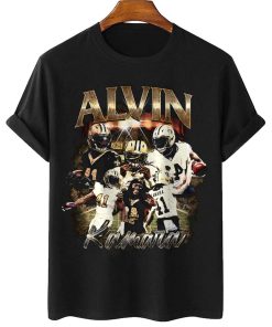 New Orleans Saints Alvin Kamara Shirt NFL Player Vintage Bootleg