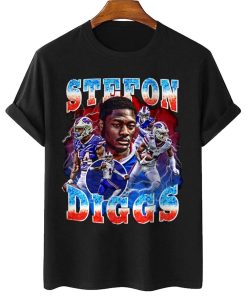 Mockup T Shirt 1 TSBN018 Stefon Diggs Bootleg Style Buffalo Bills