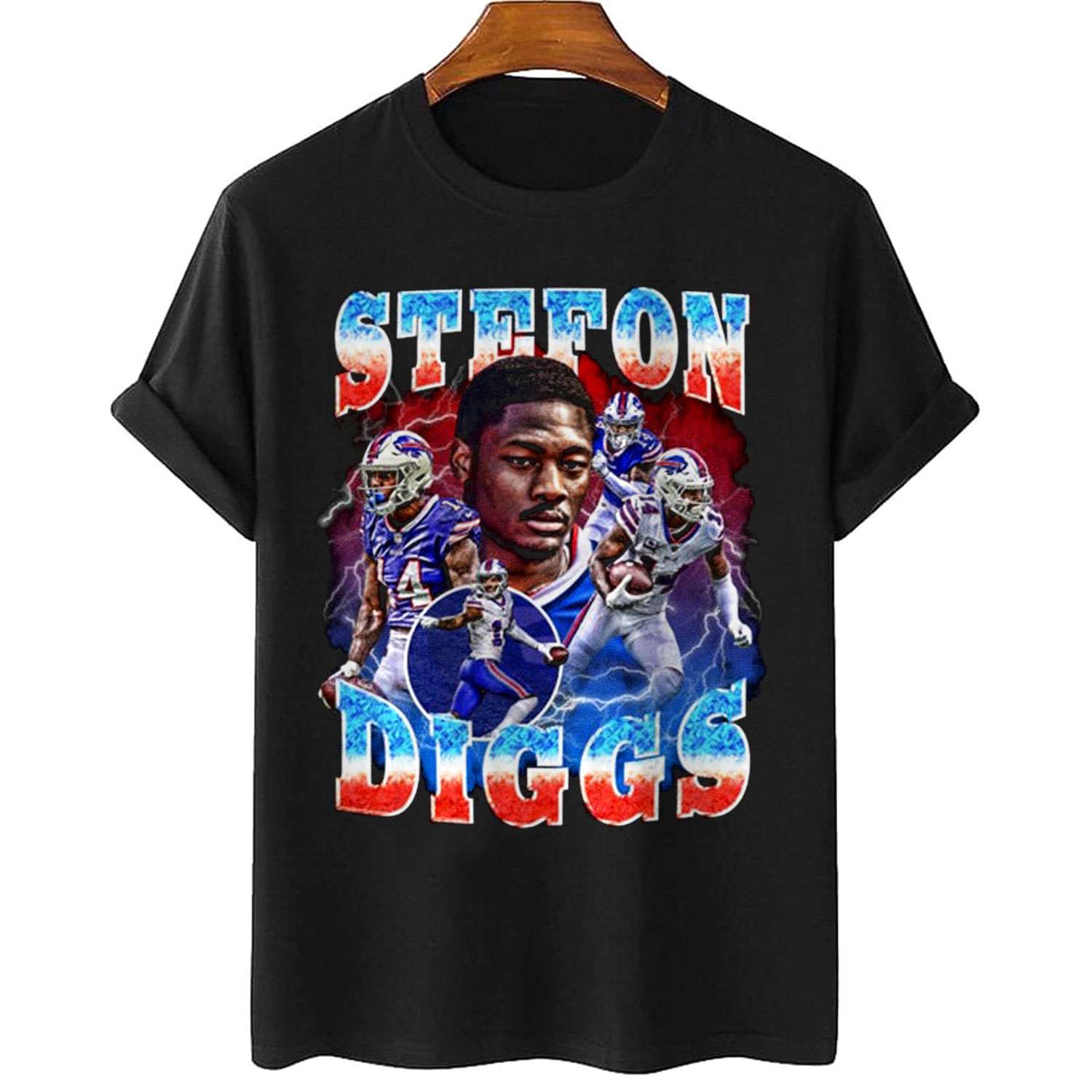 Stefon Diggs Women's T-Shirt  Buffalo Football Women's V-Neck T