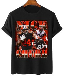 Mockup T Shirt 1 TSBN022 Nick Chubb Bootleg Style Cleveland Browns
