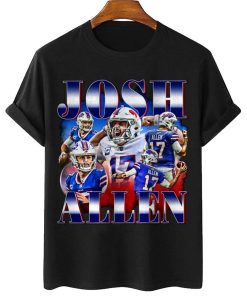 Mockup T Shirt 1 TSBN025 Josh Allen Bootleg Style Buffalo Bills