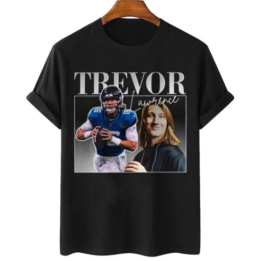 Mockup T Shirt 1 TSBN031 Trevor Lawrence Bootleg Style Jacksonville Jaguars