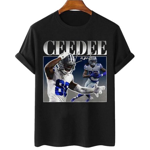 Mockup T Shirt 1 TSBN034 Ceedee Lamb Bootleg Style Dallas Cowboys