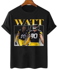 Mockup T Shirt 1 TSBN037 Tj Watt Bootleg Style Pittsburg Steelers
