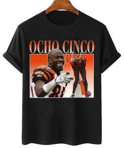 Mockup T Shirt 1 TSBN045 Chad Ocho Cinco Bootleg Style Cincinnati Bengals