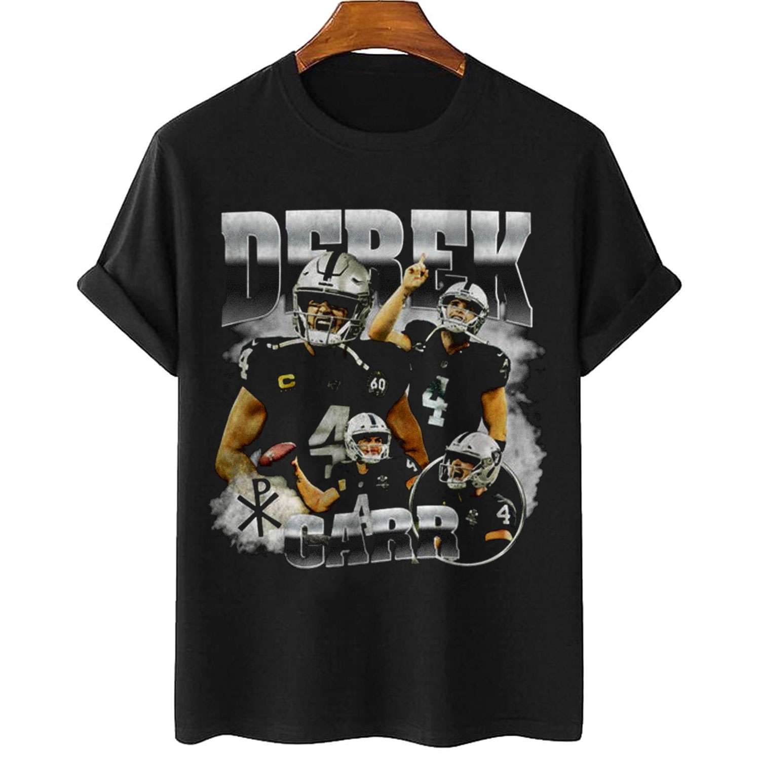 Derek Carr Bootleg Style Las Vegas Raiders Shirt Derek Carr Bootleg Style Las Vegas Raiders Shirt