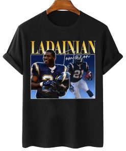 Mockup T Shirt 1 TSBN072 Ladainian Tomlinson Bootleg Style Los Angeles Chargers