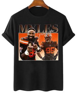 Mockup T Shirt 1 TSBN084 Myles Garrett Bootleg Style Cleveland Browns
