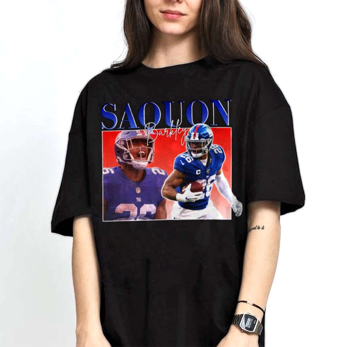 NFL, Shirts, New York Giants Saquon Barkley Jersey Xl New