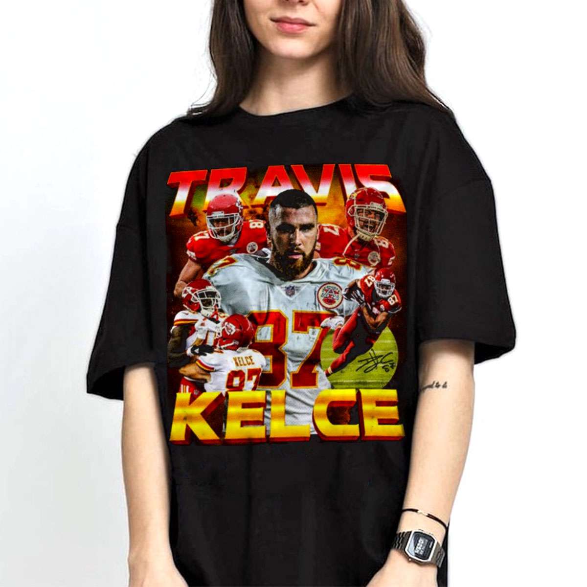 Travis Kelce Bootleg Style Kansas City Chiefs T-shirt - Cruel Ball