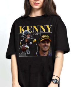 Mockup T Shirt 2 TSBN046 Kenny Pickett Bootleg Style Pittsburgh Steelers