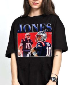 Mockup T Shirt 2 TSBN053 Mac Jones Bootleg Style New England Patriots