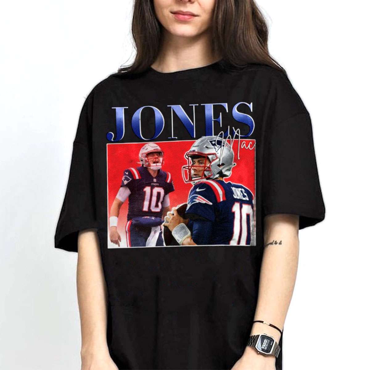 New England Patriots Mac Jones vintage shirt, hoodie, sweater and v-neck t- shirt